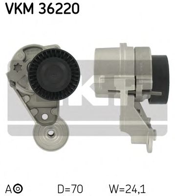 VKM 36220 SKF Натяжний ролик1